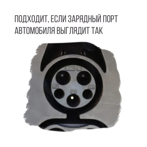 Зарядка Type 1 (Тип 1) портативная, 32А, 220В, 5м, Workersbee
