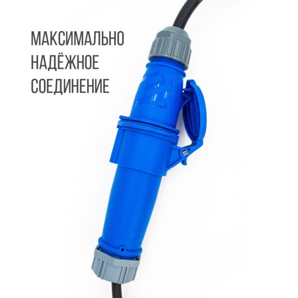 Адаптер CEE - Schuko (евровилка), 16А, 220В, Auxus