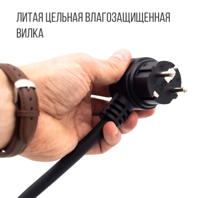 Зарядка GBT AC портативная, 16А, 220В, 5м, Auxus купить в России, Москве