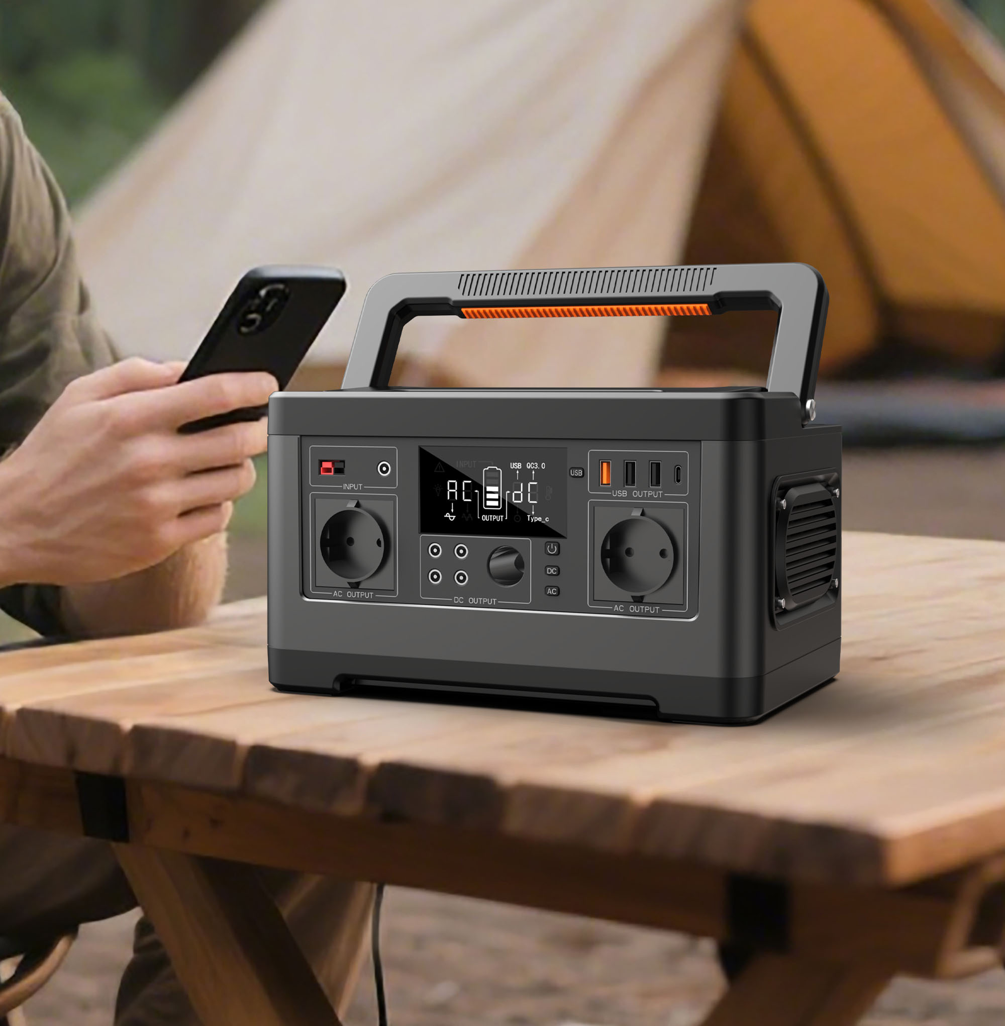 Портативная электростанция Autoelectro A5, 500W