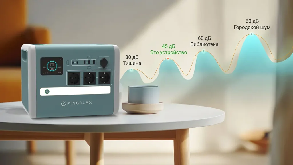 Портативная электростанция Pingalax Peace 1000-1, 1650 Вт, 1024 Вт·ч, 320000 мА·ч Портативная электростанция Pingalax Peace 1000-1, 1650 Вт, 1024 Вт·ч, 320000 мА·ч